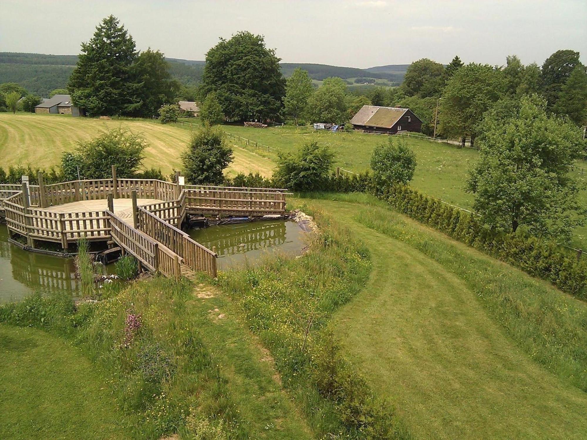 Holiday Home Le Fournil In Manhay With Garden Exterior foto